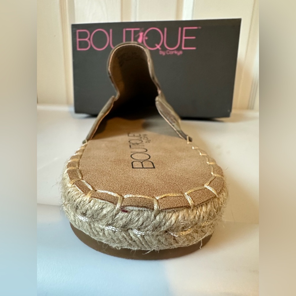 Boutique by Corkys Taffy Camo Espadrille Mules Women’s Size 10 NWT Women's Shoes - Picture 9 of 15
